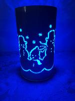 Tabletop Snowman Luminary