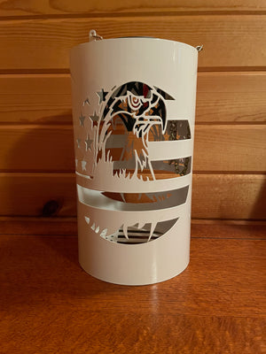 Hanging Eagle solar Luminary