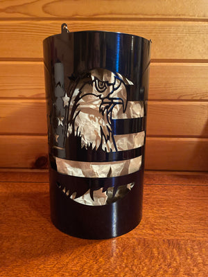 Hanging Eagle solar Luminary