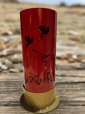Standing Shotgun Shell Luminary/Lantern