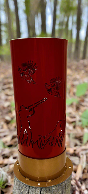 Standing Shotgun Shell Luminary/Lantern