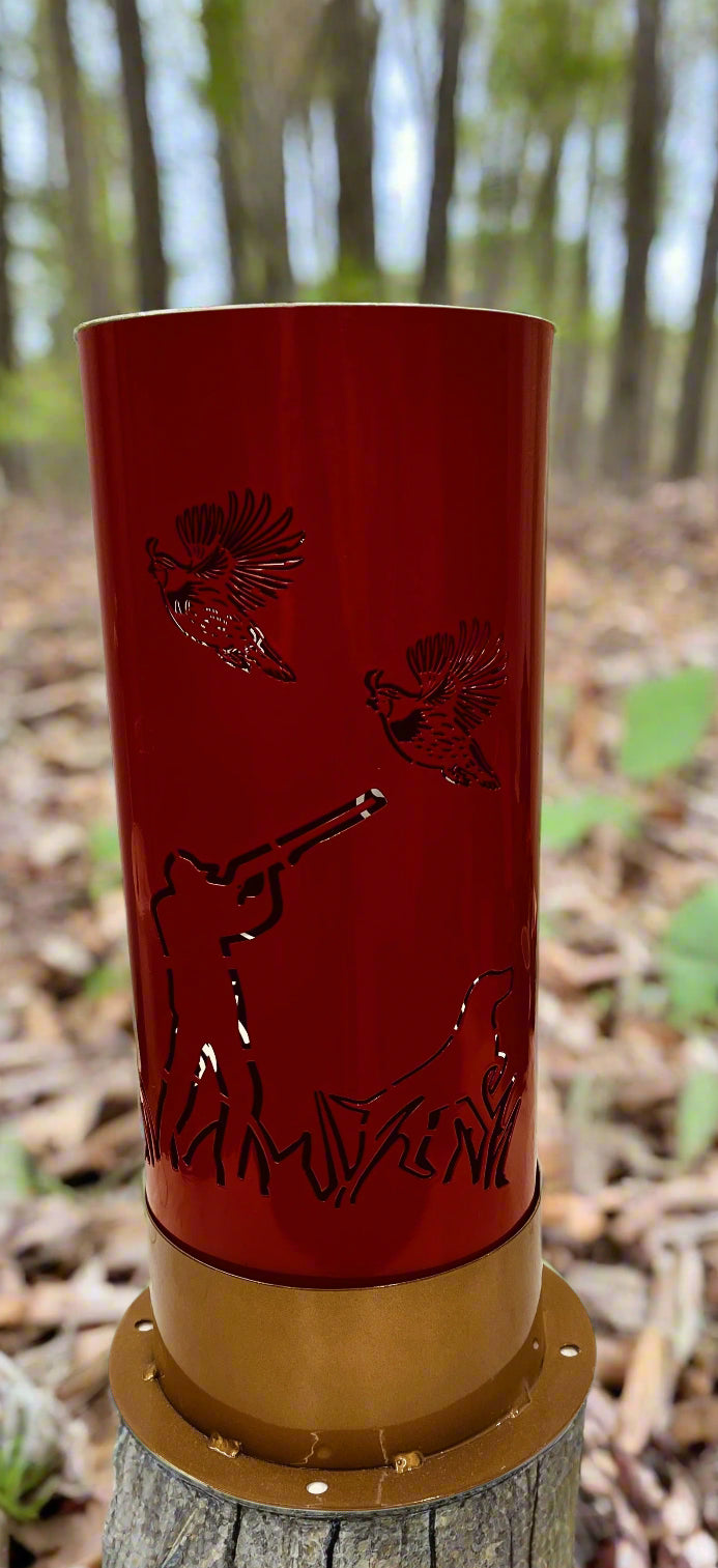 Standing Shotgun Shell Luminary/Lantern