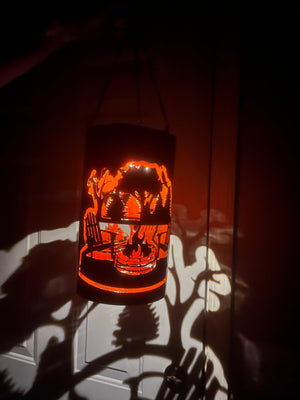 Camp Fire Hanging Luminary