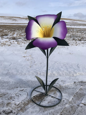 Trumpet Flower Metal - LoneTree Designs