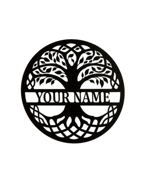 Tree of Life w name - LoneTree Designs