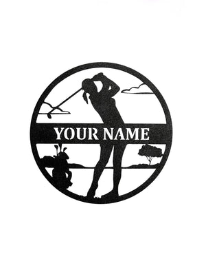 Golfer Woman - LoneTree Designs