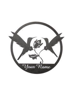 Hummingbird Custom Sign - LoneTree Designs