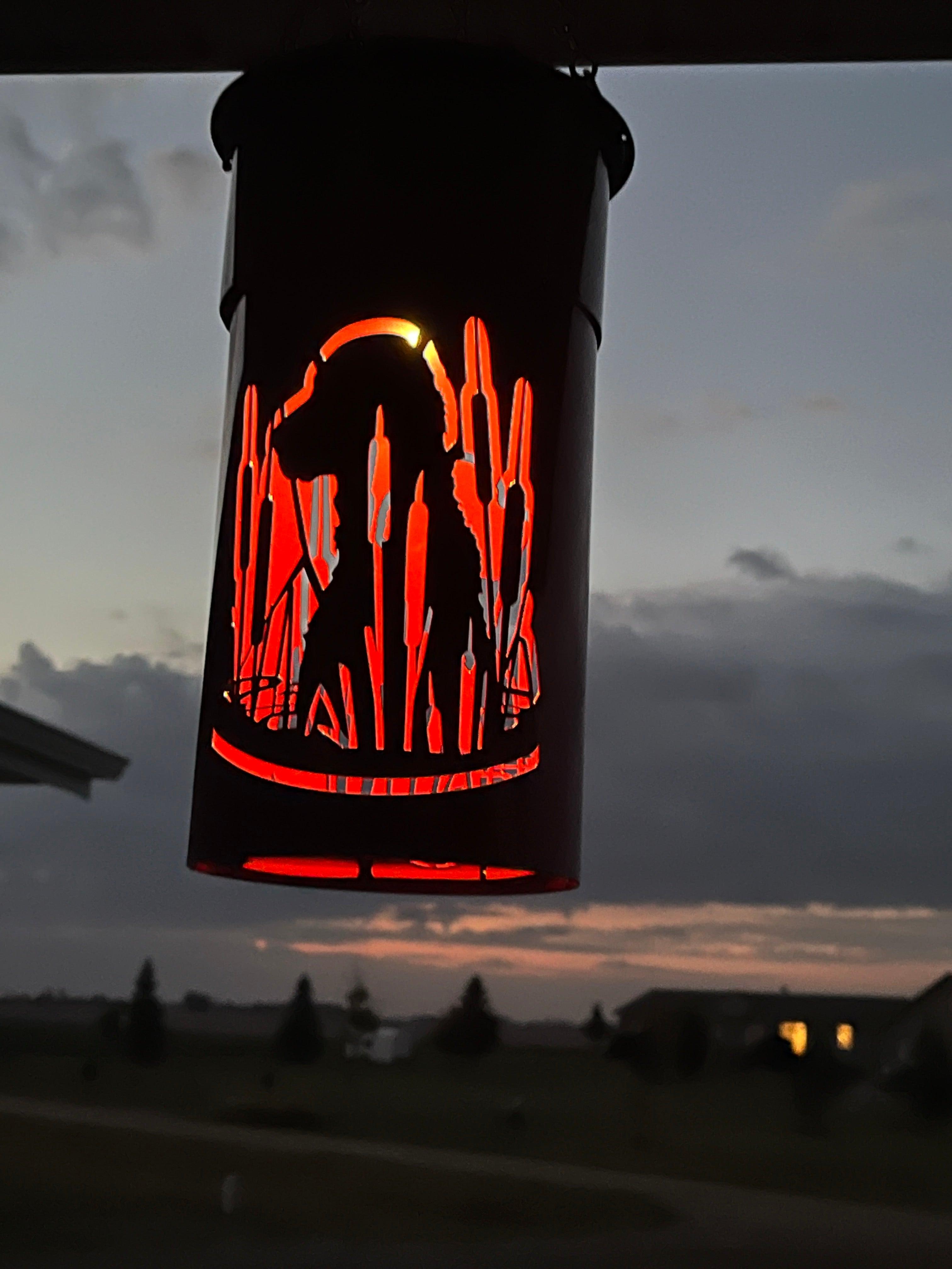 Shot Gun Shell Luminary Hanging Lab