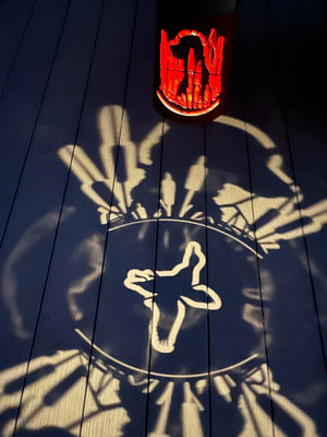 Shot Gun Shell Luminary Hanging Lab