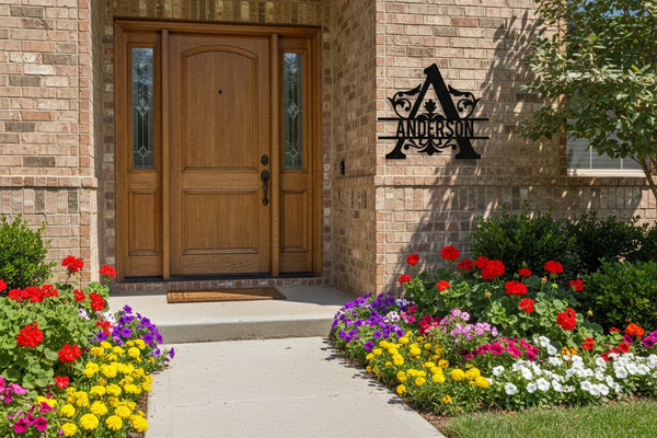 Monogram Personalized Signs - Lone Tree Designs