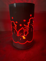 Tabletop Snowman Luminary