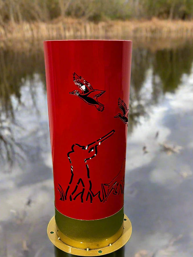 Standing Shotgun Shell Luminary/Lantern
