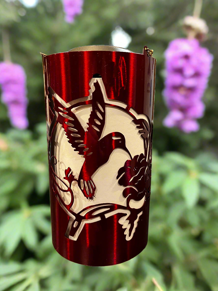 Hanging Hummingbird Luminary