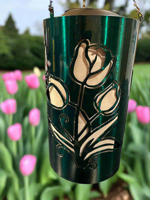 Hanging Tulip Solar Lantern/Luminary