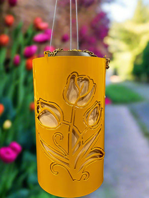 Hanging Tulip Solar Lantern/Luminary
