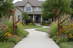 Pheasant Sculpture Double LG