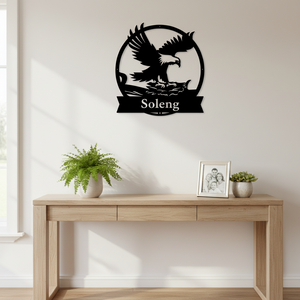Eagle Nest Custom Sign