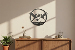 Hummingbird Custom Sign