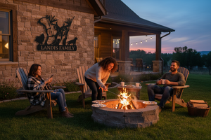 Bow Hunter Custom metal sign