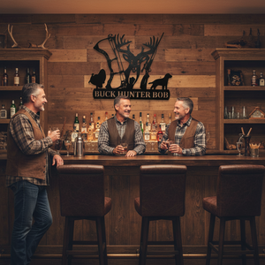 Bow Hunter Custom metal sign