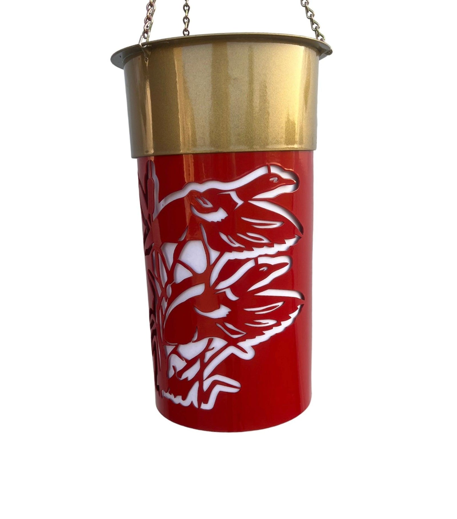 Shot Gun Shell Luminary Ducks Landing