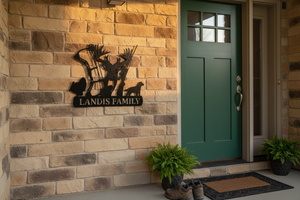 Bow Hunter Custom metal sign