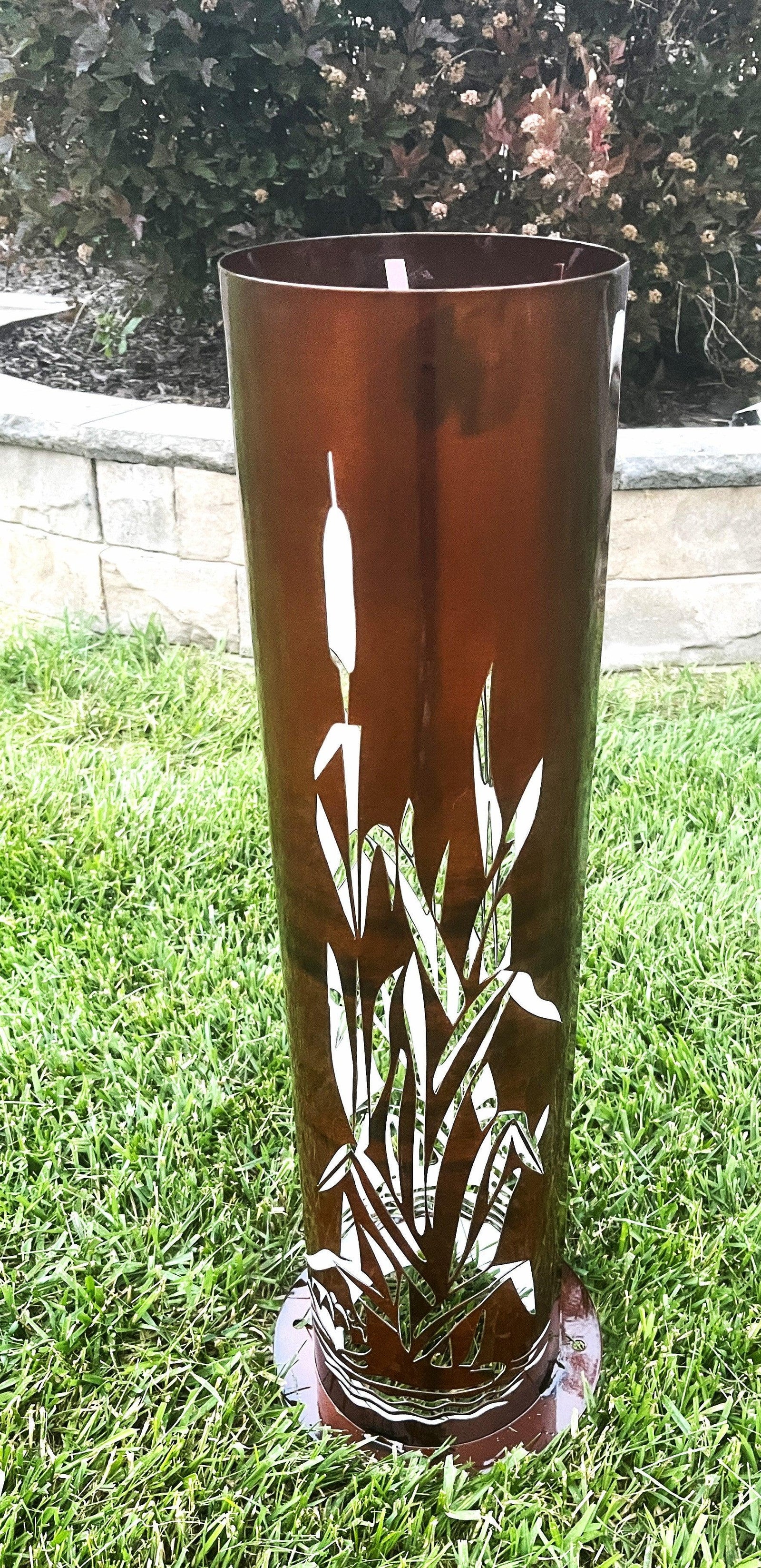 Tall Luminary Cattails