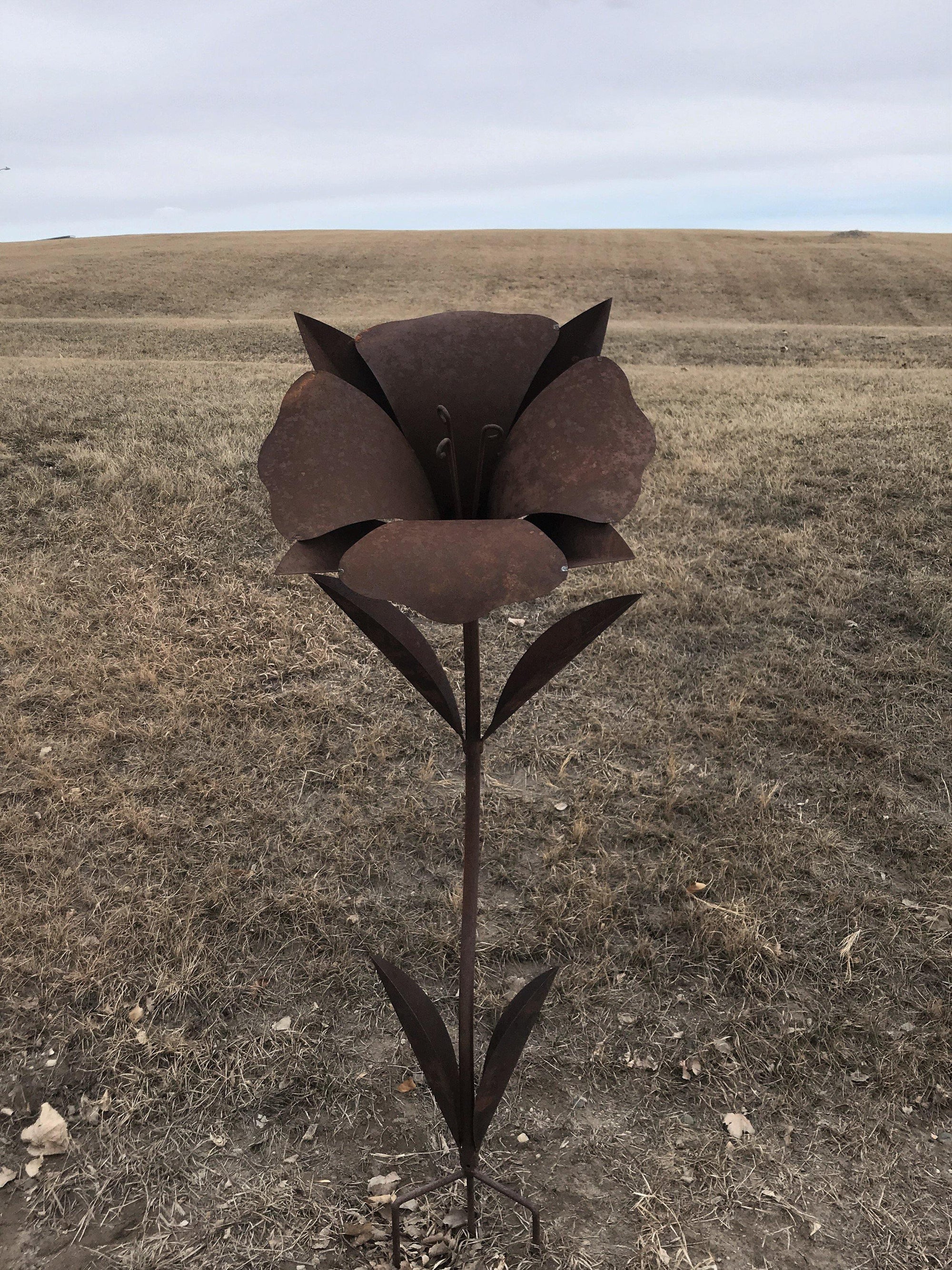 Trumpet Flower Metal - LoneTree Designs