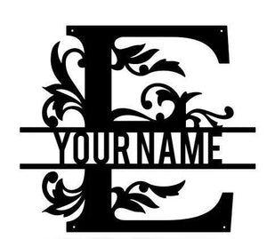 Monogram E - LoneTree Designs