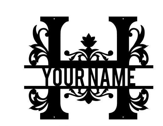 Monogram H - LoneTree Designs