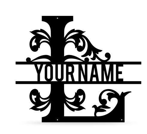 Monogram L - LoneTree Designs