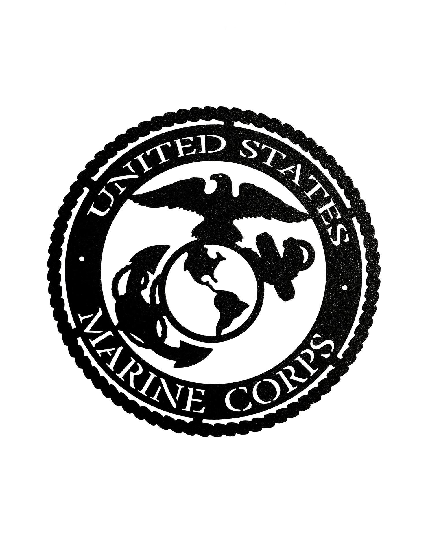 US Marines Metal Home Decor - LoneTree Designs