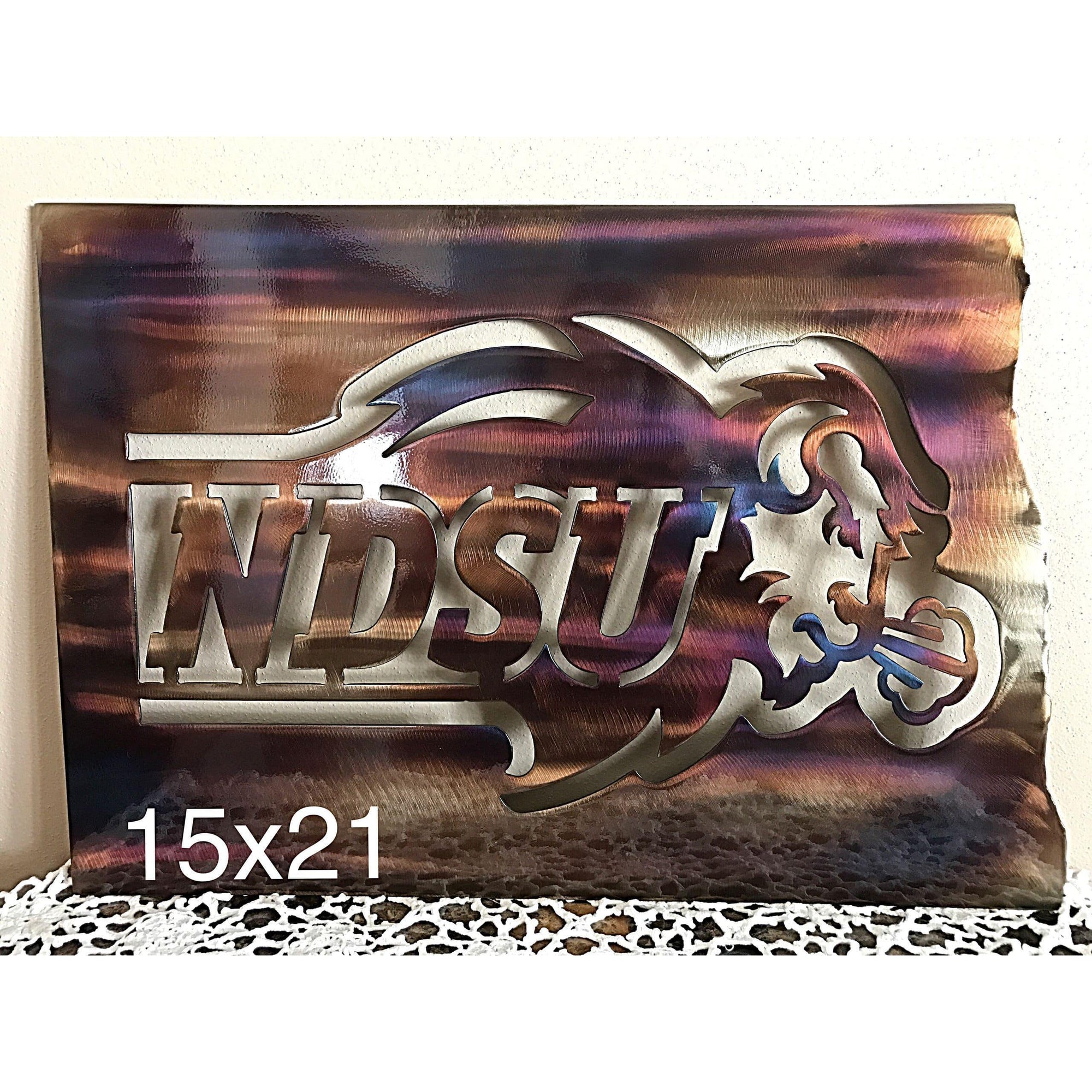 NDSU Snort Logo Wall Hanging - LoneTree Designs