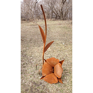 Trumpet Flower Metal - LoneTree Designs