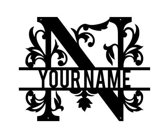 Monogram N - LoneTree Designs