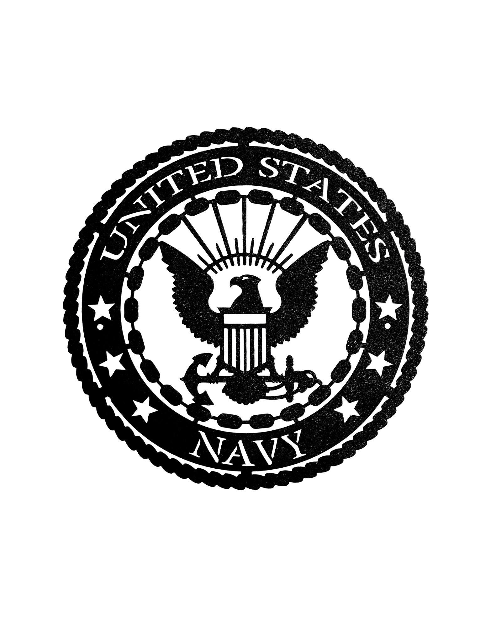 US Navy Metal Home Decor - LoneTree Designs