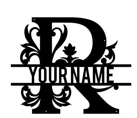 Monogram R - LoneTree Designs