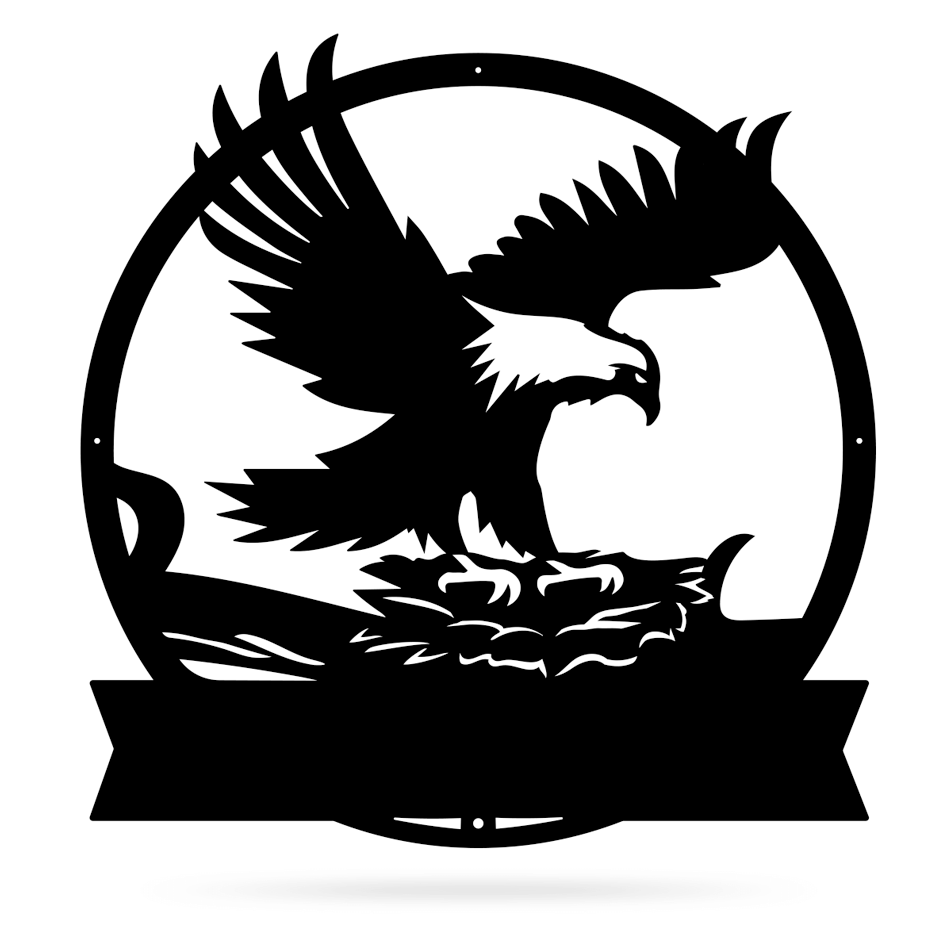 Eagle Nest Custom Sign - LoneTree Designs