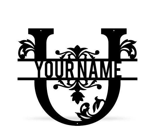 Monogram U - LoneTree Designs