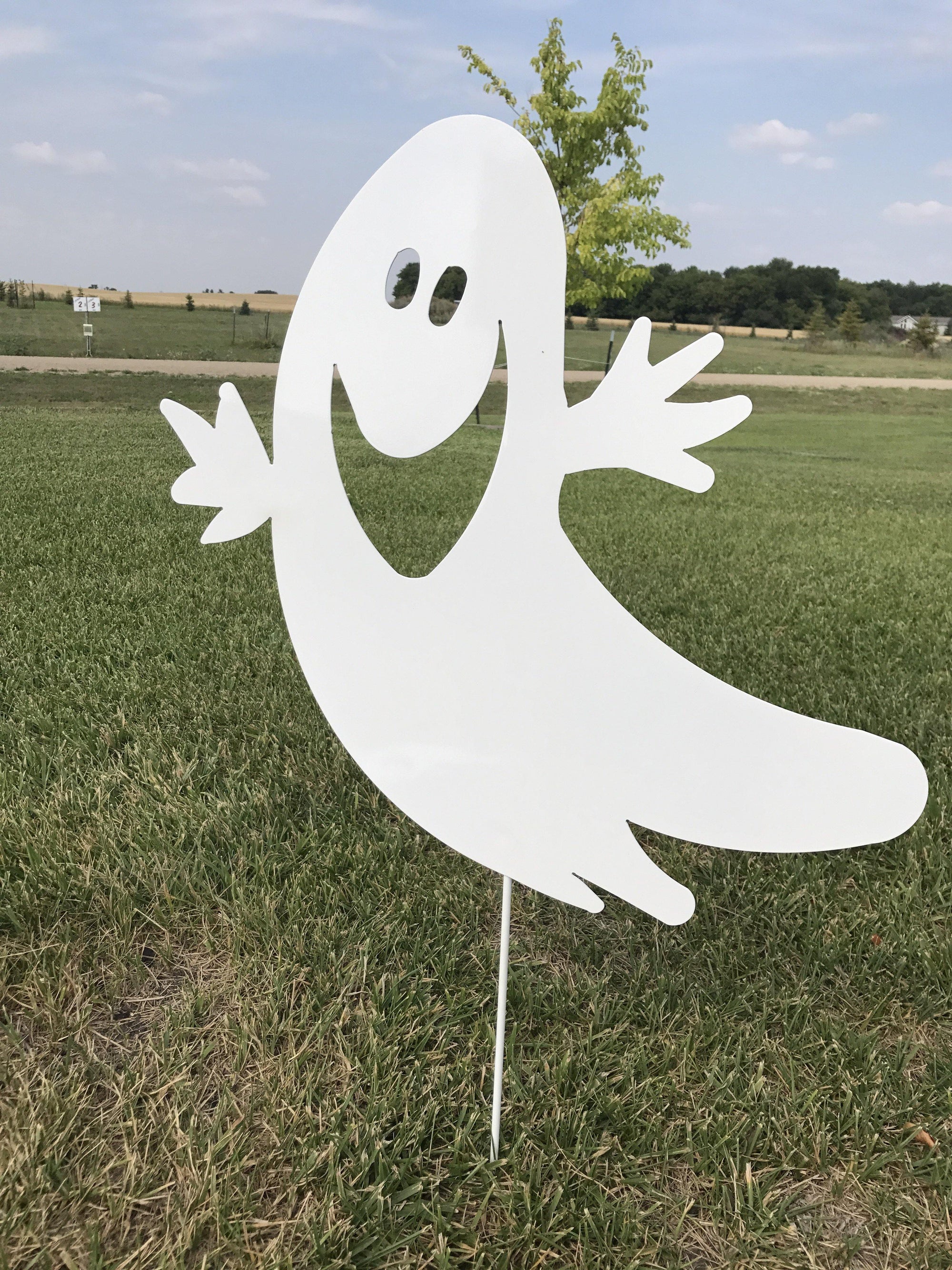 Garden Stake Ghost - LoneTree Designs