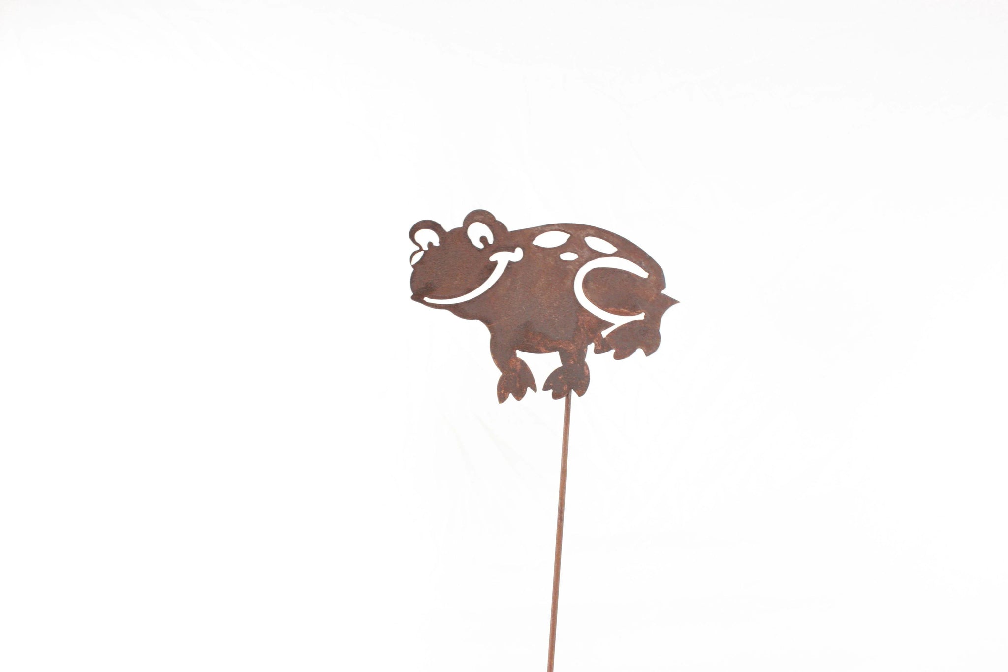Garden stake Frog - Lone Tree Designs
